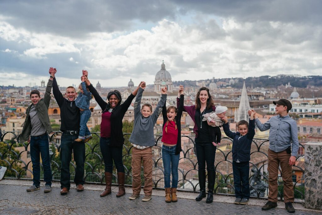 family, rome, travel, kids, people, excited, excited, excited, excited, excited, excited